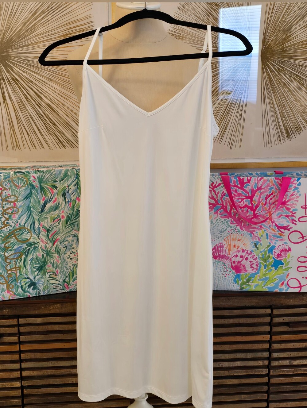 🌴 Lilly Pulitzer Kalina Midi Belted Shirtdress In Blue Ibiza Cabana Cocktail - Picture 5 of 9